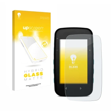 Vorderseite einer Produktverpackung mit dem Markenlogo upscreen. Daneben ist das Gerät CompeGPS TwoNav Cross Plus mit dem zuge