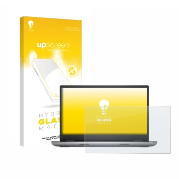 Vorderseite einer Produktverpackung mit dem Markenlogo upscreen. Daneben ist das Gerät Dell Precision 7780 mit dem zugehörigen