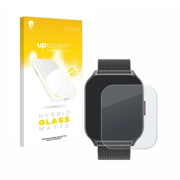 Vorderseite einer Produktverpackung mit dem Markenlogo upscreen. Daneben ist das Gerät Zoskvee P95 2