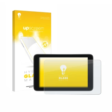 Vorderseite einer Produktverpackung mit dem Markenlogo upscreen. Daneben ist das Gerät YoloLiv YoloBox Ultra mit dem zugehörig
