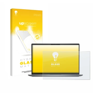 Vorderseite einer Produktverpackung mit dem Markenlogo upscreen. Daneben ist das Gerät Dell Latitude 7650 Laptop mit dem zugeh