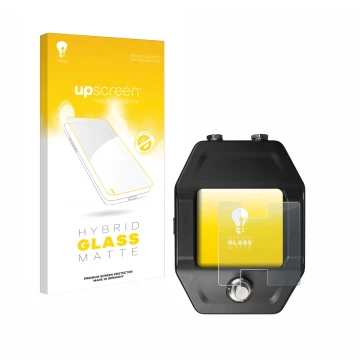 Vorderseite einer Produktverpackung mit dem Markenlogo upscreen. Daneben ist das Gerät Shure GLXD16+ mit dem zugehörigen Displ