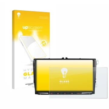 Vorderseite einer Produktverpackung mit dem Markenlogo upscreen. Daneben ist das Gerät Erisin ES8998V 9