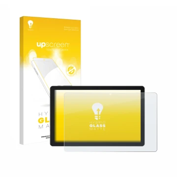 Vorderseite einer Produktverpackung mit dem Markenlogo upscreen. Daneben ist das Gerät Xgody N02 Pro 10.1