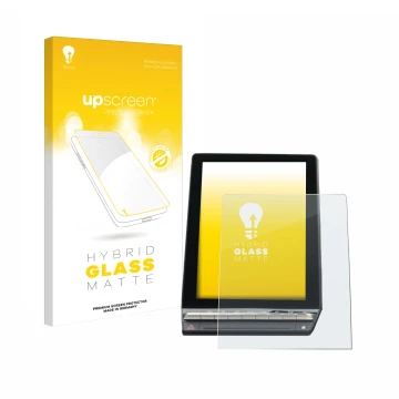 Vorderseite einer Produktverpackung mit dem Markenlogo upscreen. Daneben ist das Gerät Renault Capture 2024 10,4
