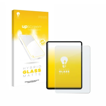 Vorderseite einer Produktverpackung mit dem Markenlogo upscreen. Daneben ist das Gerät OnePlus Pad 2 (Hochformat) mit dem zuge