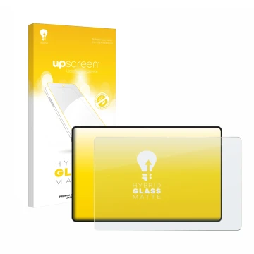 Vorderseite einer Produktverpackung mit dem Markenlogo upscreen. Daneben ist das Gerät Honor Magicpad 2 mit dem zugehörigen Di