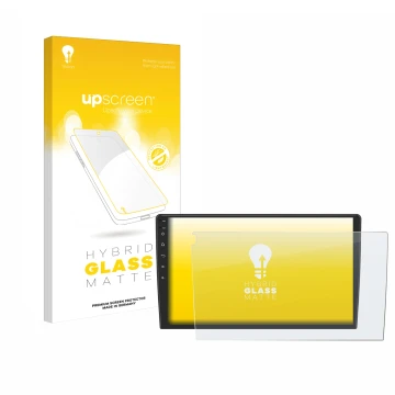 Vorderseite einer Produktverpackung mit dem Markenlogo upscreen. Daneben ist das Gerät Eonon ua12s plus-6g mit dem zugehörigen