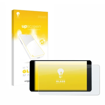 Vorderseite einer Produktverpackung mit dem Markenlogo upscreen. Daneben ist das Gerät Zontes 350E mit dem zugehörigen Display