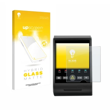 Vorderseite einer Produktverpackung mit dem Markenlogo upscreen. Daneben ist das Gerät VIOFO A229 PRO mit dem zugehörigen Disp