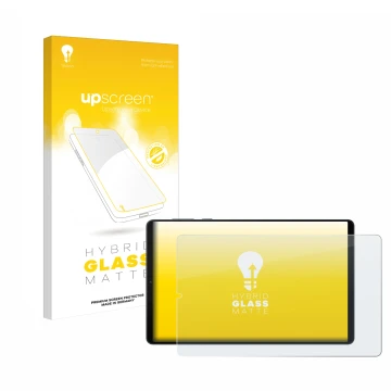 Vorderseite einer Produktverpackung mit dem Markenlogo upscreen. Daneben ist das Gerät Lenovo Legion Y700 (2024) mit dem zugeh