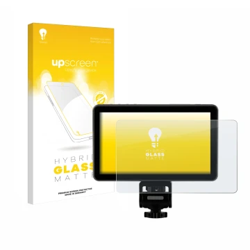 Vorderseite einer Produktverpackung mit dem Markenlogo upscreen. Daneben ist das Gerät Rollei Viltrox DC-X3 6