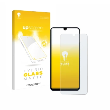 Vorderseite einer Produktverpackung mit dem Markenlogo upscreen. Daneben ist das Gerät Xiaomi Redmi 14C mit dem zugehörigen Di