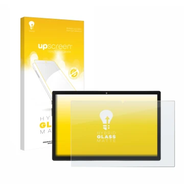 Vorderseite einer Produktverpackung mit dem Markenlogo upscreen. Daneben ist das Gerät Acepad A150 mit dem zugehörigen Display