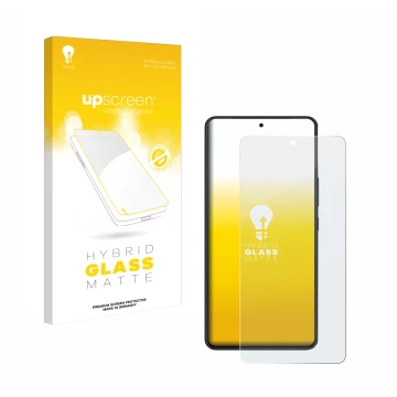 Vorderseite einer Produktverpackung mit dem Markenlogo upscreen. Daneben ist das Gerät ASUS ROG Phone 9 Pro mit dem zugehörige