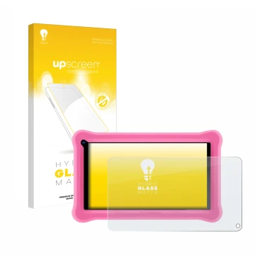 Vorderseite einer Produktverpackung mit dem Markenlogo upscreen. Daneben ist das Gerät Sumtab K708 7.1