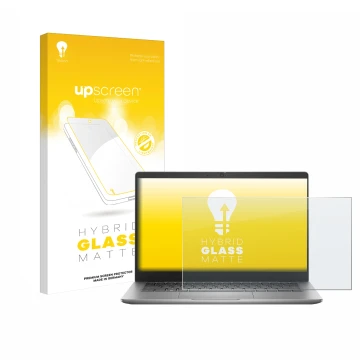 Vorderseite einer Produktverpackung mit dem Markenlogo upscreen. Daneben ist das Gerät Dell Latitude 3340 Laptop 13.3