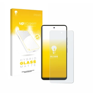 Vorderseite einer Produktverpackung mit dem Markenlogo upscreen. Daneben ist das Gerät Nubia Music Pop mit dem zugehörigen Dis