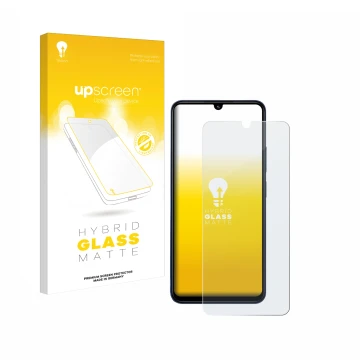 Vorderseite einer Produktverpackung mit dem Markenlogo upscreen. Daneben ist das Gerät Xiaomi Redmi 14C 5G mit dem zugehörigen