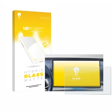 Vorderseite einer Produktverpackung mit dem Markenlogo upscreen. Daneben ist das Gerät BYD Atto 3 Design 16