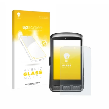 Vorderseite einer Produktverpackung mit dem Markenlogo upscreen. Daneben ist das Gerät Wahoo Elemnt ACE mit dem zugehörigen Di