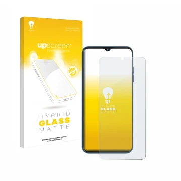 Vorderseite einer Produktverpackung mit dem Markenlogo upscreen. Daneben ist das Gerät Hotwav Note 13 Pro mit dem zugehörigen 