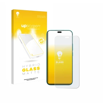 Vorderseite einer Produktverpackung mit dem Markenlogo upscreen. Daneben ist das Gerät Honor X8c mit dem zugehörigen Displaysc