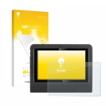 Vorderseite einer Produktverpackung mit dem Markenlogo upscreen. Daneben ist das Gerät Launch X-431 V+ 5.0 Pro3S mit dem zugeh