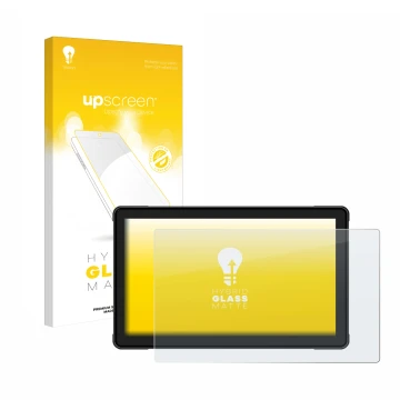 Vorderseite einer Produktverpackung mit dem Markenlogo upscreen. Daneben ist das Gerät Woibugee Motorrad Carplay 7