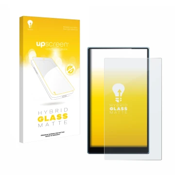 Vorderseite einer Produktverpackung mit dem Markenlogo upscreen. Daneben ist das Gerät FiiO JM21 mit dem zugehörigen Displaysc