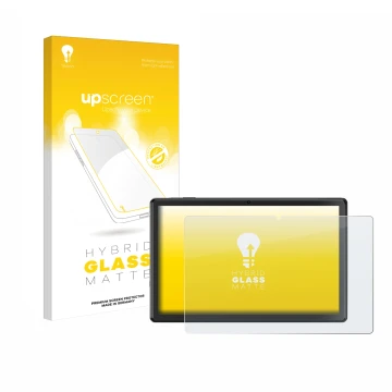 Vorderseite einer Produktverpackung mit dem Markenlogo upscreen. Daneben ist das Gerät SGIN T10 Pro 10.1