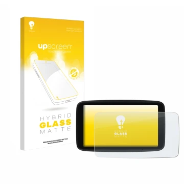 Vorderseite einer Produktverpackung mit dem Markenlogo upscreen. Daneben ist das Gerät TomTom Go Navigator 6 (2. Generation) m