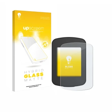 Vorderseite einer Produktverpackung mit dem Markenlogo upscreen. Daneben ist das Gerät Decathlon Van Rysel GPS 100 mit dem zug