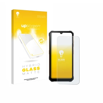 Vorderseite einer Produktverpackung mit dem Markenlogo upscreen. Daneben ist das Gerät Hammer Iron Va mit dem zugehörigen Disp