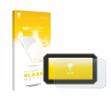 Vorderseite einer Produktverpackung mit dem Markenlogo upscreen. Daneben ist das Gerät Honda Forza 2025 mit dem zugehörigen Di