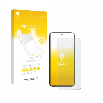 Vorderseite einer Produktverpackung mit dem Markenlogo upscreen. Daneben ist das Gerät Infinix GT 30 Pro mit dem zugehörigen D