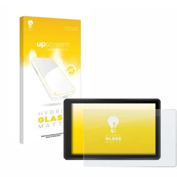 Vorderseite einer Produktverpackung mit dem Markenlogo upscreen. Daneben ist das Gerät Garmin Tread 2 Overland Edition 8