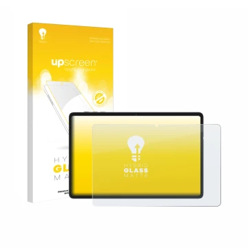 Vorderseite einer Produktverpackung mit dem Markenlogo upscreen. Daneben ist das Gerät Tabwee RM2025 10.1