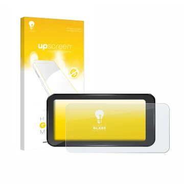 Vorderseite einer Produktverpackung mit dem Markenlogo upscreen. Daneben ist das Gerät Aoocci C6 Pro 6.25