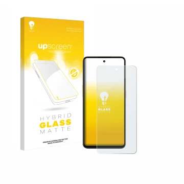 Vorderseite einer Produktverpackung mit dem Markenlogo upscreen. Daneben ist das Gerät Nubia Neo 3 mit dem zugehörigen Display