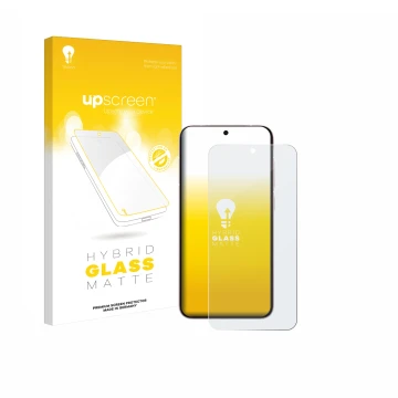 Vorderseite einer Produktverpackung mit dem Markenlogo upscreen. Daneben ist das Gerät Vivo X200 FE mit dem zugehörigen Displa