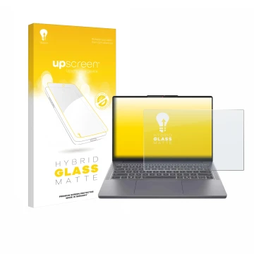 Vorderseite einer Produktverpackung mit dem Markenlogo upscreen. Daneben ist das Gerät Lenovo IdeaPad Slim 3i Gen 10 14