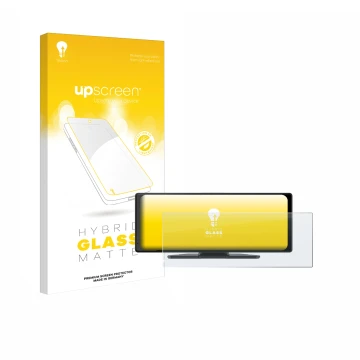 Vorderseite einer Produktverpackung mit dem Markenlogo upscreen. Daneben ist das Gerät Carpuride V92 10.26