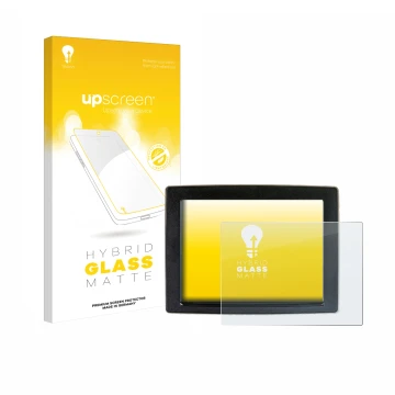 Vorderseite einer Produktverpackung mit dem Markenlogo upscreen. Daneben ist das Gerät John Deere GreenStar mit dem zugehörige