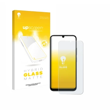 Vorderseite einer Produktverpackung mit dem Markenlogo upscreen. Daneben ist das Gerät Xiaomi Redmi 15C 4G mit dem zugehörigen
