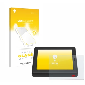 Vorderseite einer Produktverpackung mit dem Markenlogo upscreen. Daneben ist das Gerät XC Tracer Maxx III mit dem zugehörigen 