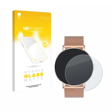 Vorderseite einer Produktverpackung mit dem Markenlogo upscreen. Daneben ist das Gerät Levowatch Eve 1.3