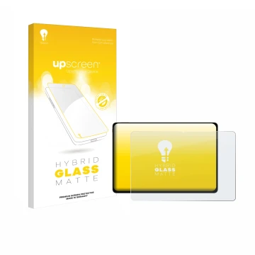 Vorderseite einer Produktverpackung mit dem Markenlogo upscreen. Daneben ist das Gerät Honor Magicpad 3 mit dem zugehörigen Di