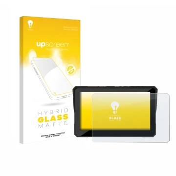 Vorderseite einer Produktverpackung mit dem Markenlogo upscreen. Daneben ist das Gerät Carpuride W502 Pro 5