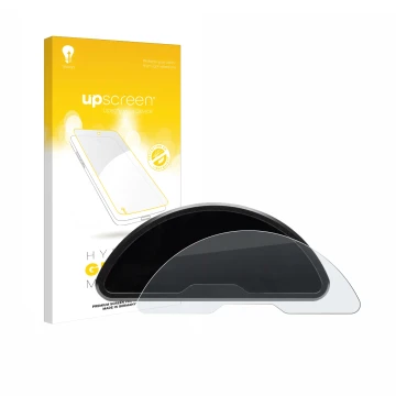 Vorderseite einer Produktverpackung mit dem Markenlogo upscreen. Daneben ist das Gerät motogadget motoscope pro mit dem zugehö